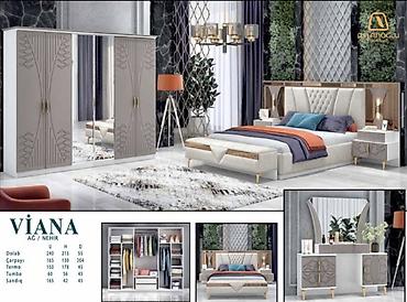 paltar dolabı: İkinəfərlik çarpayı, Dolab, Termo, Tumba, Yeni — 1