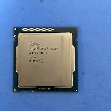 Prosessorlar: Prosessor Intel Core i5 3330, 3-4 GHz, 4 nüvə, İşlənmiş