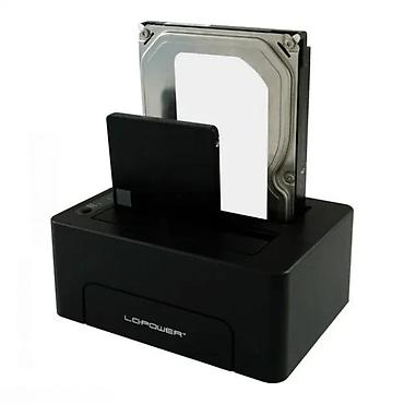 Doking stanice: LC-Power LC-DOCK-C – USB 3.1 Gen 2 Type‑C dvostruka docking stanica za — 3