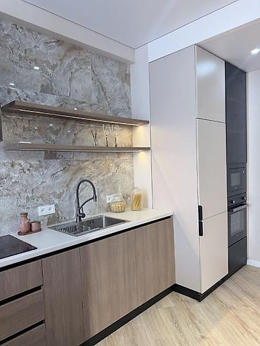 мкр кок жар: 2 комнаты, 53 м², Кок-Жар мкр Элитка, 6 этаж, Дизайнерский ремонт — 1