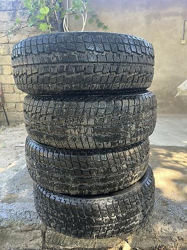 kompressor hava: 4 ədəd qış şini dəsti - Ölçü: 215/60 R16 - Yükləmə/ sürət indeksi — 5
