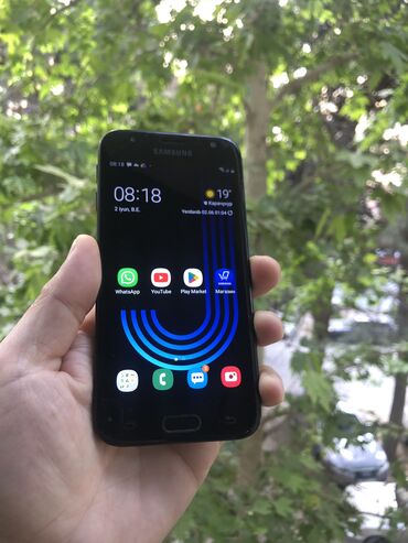 samsung galaxy a8 2018: Samsung Galaxy J3 2018, 16 GB, rəng - Qara