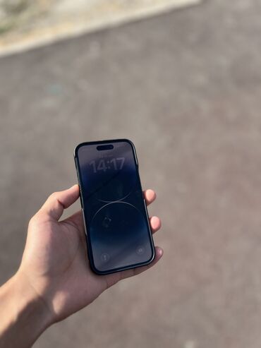 apple watch бишкек: IPhone 14 Pro, Колдонулган, 256 ГБ, Black Titanium, 82 %