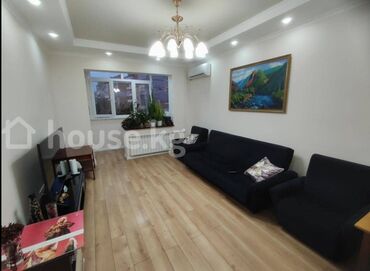 3 комнатная квартира 104 серии бишкек: 3 комнаты, 62 м², 106 серия, 6 этаж, Косметический ремонт