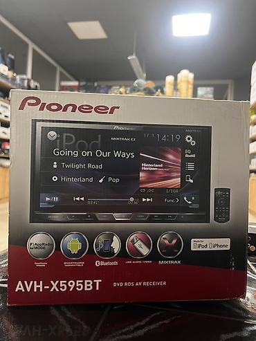 Pioneer AVH-X595BT — автомобильный мультимедийный DVD RDS AV-ресивер с