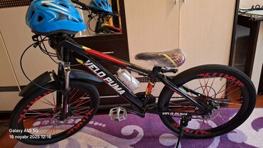 Uşaq velosipedləri: İşlənmiş İki təkərli Uşaq velosipedi Velocruz, 24", sürətlərin sayı: 21, Pulsuz çatdırılma — 8