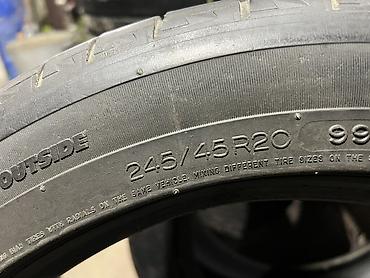 stud 100: Шины 245 / 45 / R 20, Лето, Б/у, 1 шт, Германия, Michelin — 3