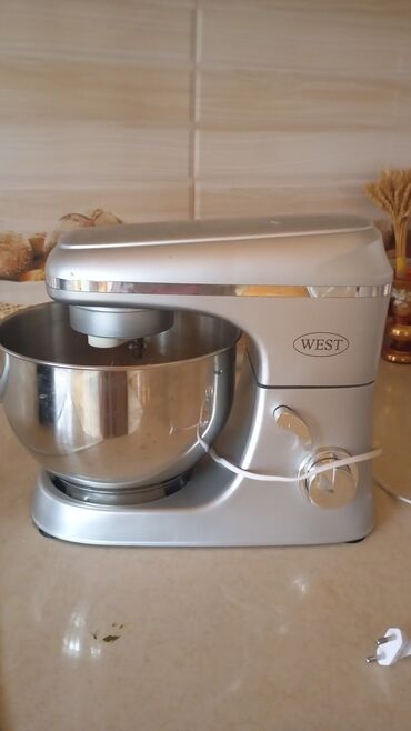 casper notebook qiymetleri: WEST stasionar mətbəx mikseri - Korpus: gümüş rəngli, kompakt