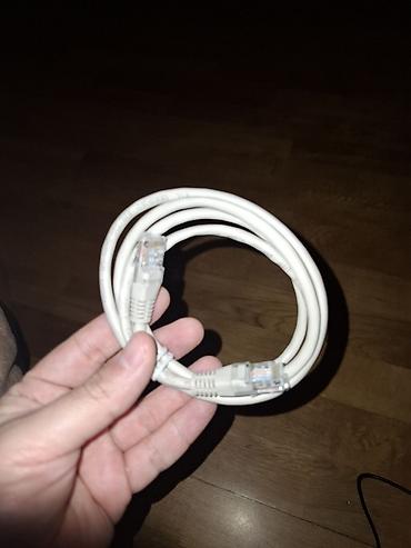 cat 5 kabel: RJ45 Ethernet kabeli - Tip: RJ45–RJ45 şəbəkə kabeli (patch cord) - — 1
