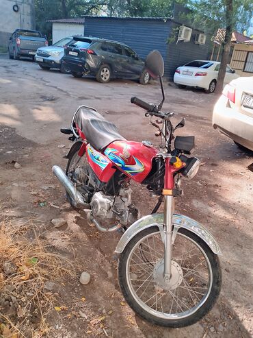 мотоциклы из китая с бесплатной доставкой: Классический мотоцикл Honda, 100 куб. см, Бензин, Взрослый, Б/у
