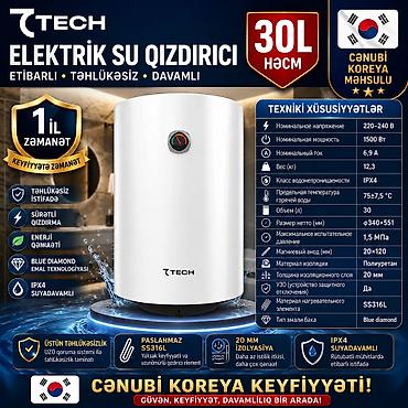 №: 15183 Məhsulun adı: 7Tech 7WH4S30VWBS2 boyler Kateqoriya: Su