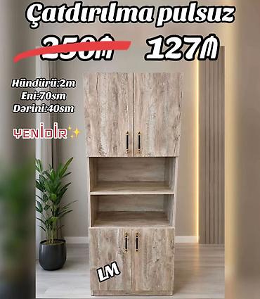 Çatdırılma pulsuz. Qiymət: 127₼ (üzərində göstərilib). Ağac
