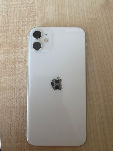 iphone 11 bakida: IPhone 11, 128 ГБ, Белый, Face ID
