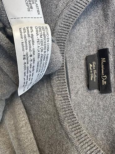 topdan geyim: Sviter, Massimo Dutti, L, rəng - Boz — 4