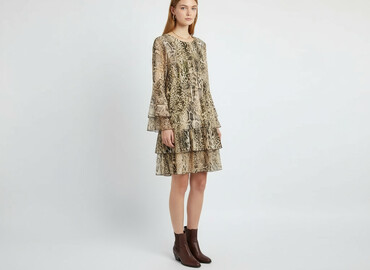 ubrania w krowie łaty: Women`s dress, size S