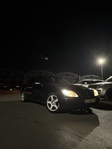 расрочкага машина алам: Mercedes-Benz S-Class: 2003 г., 5 л, Автомат, Бензин, Седан
