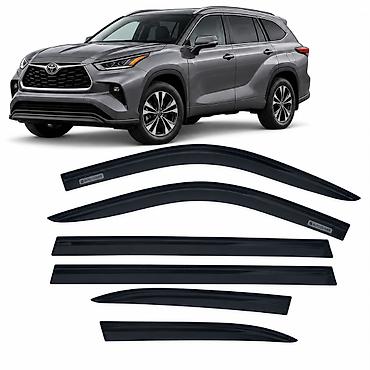 traktor gence: Toyota Highlander 2019–2026 üçün tüstülü küləklik — 6 ədəd Toyota — 2