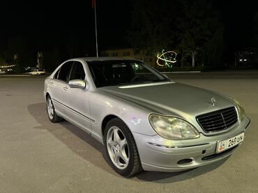 афтамат машина бу: Mercedes-Benz S-Class: 2001 г., 3.2 л, Автомат, Бензин, Седан