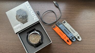 garmin 7x: Продаю Garmin Fenix 7 Sapphire Solar Black DLC Titanium черные