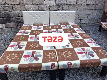 Reklam, çap: Təzə taxtlar 1 nəfərlik çarpayılar 60manat. 2 nəfərlik taxt — 30
