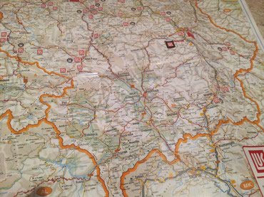 Knjige i stripovi: Auto karta Srbije. Auto karta Srbije Lukoil. 1:840000, uvećani Novi — 8