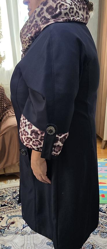 plaslar: Qadın plaş - Rəng: tünd göy (lacivərd) korpus, leopard naxışlı — 2