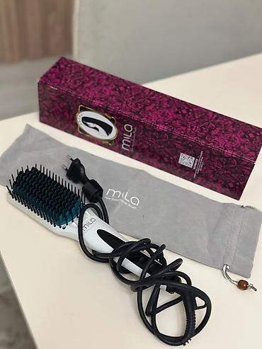 iphone 11 telefon: Mila Hair Straightening Brush – elektrikli saç düzləşdirən daraq 120 — 3