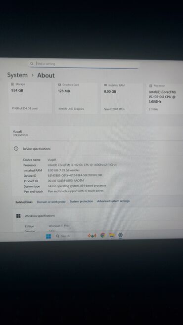Lenovo: İşlənmiş Lenovo ThinkPad, 13.3 ", Intel Core i5, 512 GB, Ünvandan götürmə -da lalafo.az — 10 Lenovo: İşlənmiş Lenovo ThinkPad, 13.3 ", Intel Core i5, 512 GB, Ünvandan götürmə — 10