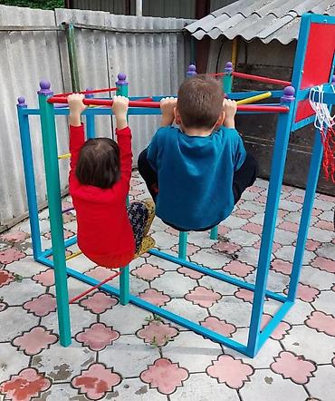 Детские площадки: Турник для детей четыре в одном. Также можно изготовить на заказ три в — 3