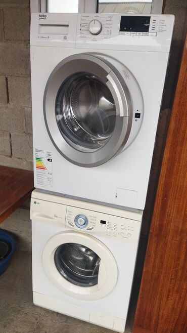 Стиральные машины: Стиральная машина LG, Б/у, Автомат, До 6 кг, Полноразмерная — 18