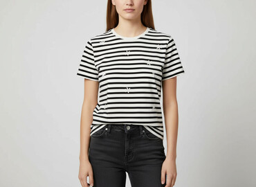 reserved t shirty damskie wyprzedaż: Sinsay, T-shirt damski, rozmiar M