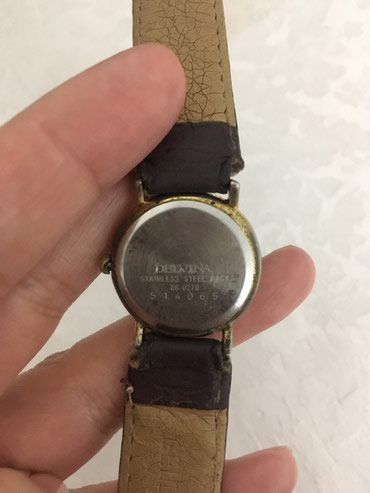 эксклюзивные швейцарские часы: Часы оригинал швейцарские, Swiss Quartz Watch Delvina, бу, 50$, в