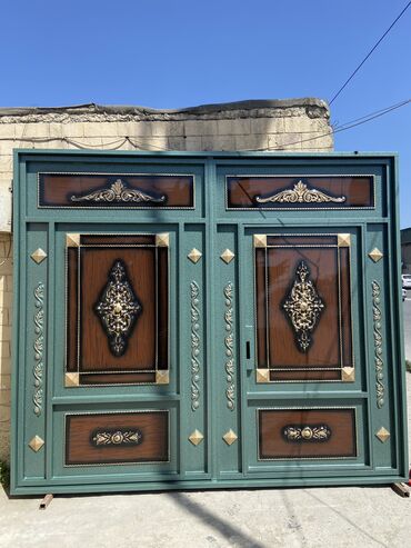 Həyət darvazaları: Eni-3 Hündürlük-2.60 Çərçivə-8lik Şveller,List-2.5,Profil -da lalafo.az — 8 Həyət darvazaları: Eni-3 Hündürlük-2.60 Çərçivə-8lik Şveller,List-2.5,Profil — 8