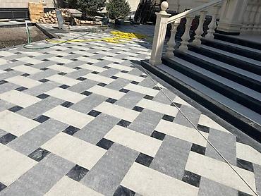 Мраморные и гранитные работы: Благоустройство частной территории: укладка гранитной плитки и — 5