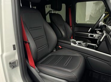 гелик 2022: Полноприводный внедорожник Mercedes-Benz G-Класс AMG G63 белого цвета