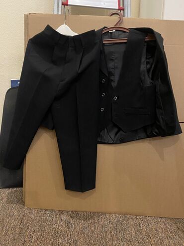 Школьная форма: Школьная форма, цвет - Черный, Б/у — 10