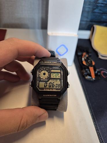Casio World Time Illuminator (серия AE-1200) - Многофункциональные
