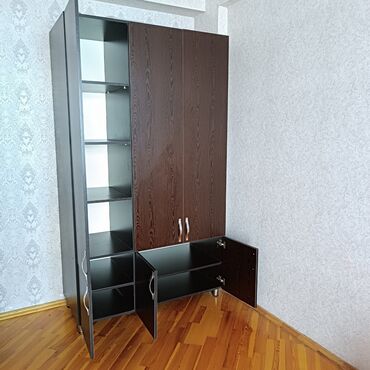paltar dolabı: Гардеробный шкаф, Новый, 3 двери, Распашной, Прямой шкаф, Азербайджан