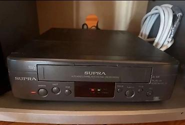 ailə tv: SUPRA VHS videomaqnitofon Xüsusiyyətlər: - VHS kasetlərinin — 4
