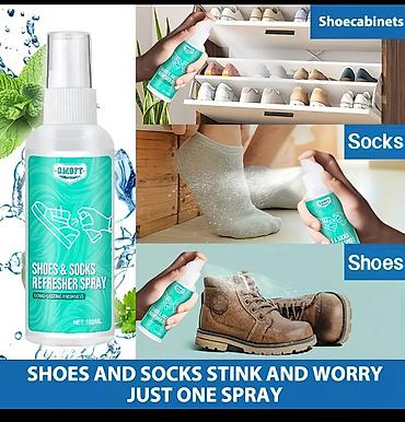 Бытовая химия: Məhsul: Shoes & Socks Refresher Spray – uzunmüddətli təravət — 2