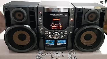 kaset aux: Musiqi mərkəzi "Panasonic".Əla vəziyyətdədir.Bluetooth,AUX,DVD — 1