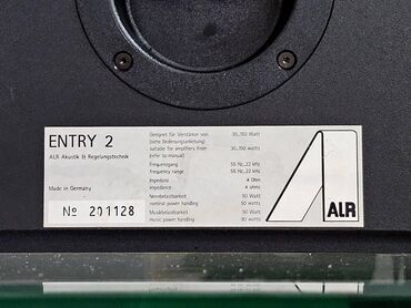 Zvučnici i stereo sistemi: ALR Entry 2 Dvosistemski bookshelf zvučnici (par) - Konfiguracija — 10