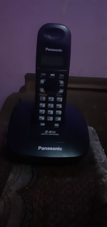 stasionar ev telefonu: Stasionar telefon Panasonic, Simli, İşlənmiş