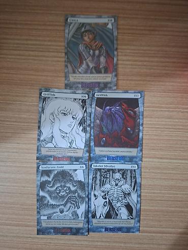 pokemon karti: Manga severler ucun berserk manga karakter karti 5i 2 azn — 1