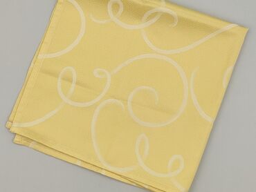 PL - Tablecloth 70 x 70, color - Yellow, condition - Very good