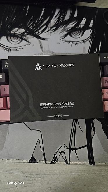 asus zenbook: Клавиатура, Ajazz, Механическая, Проводное подключение, Размер: 65% — 7