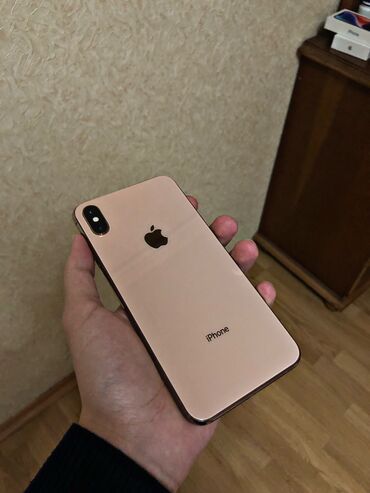 Apple iPhone: IPhone Xs Max, 256 GB, Qızılı, Face ID