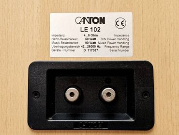Zvučnici i stereo sistemi: Canton LE 102 – par kompaktnih dvosistemskih bookshelf zvučnika - — 10