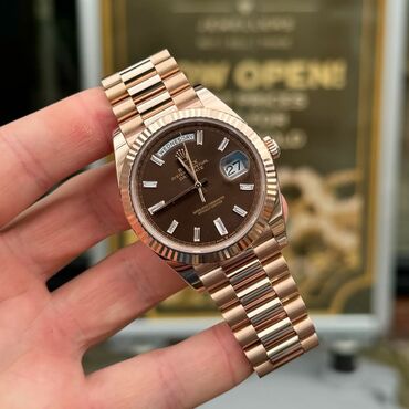 часы президента: Классические часы часы, Rolex, Золото, Президентские, Мужские