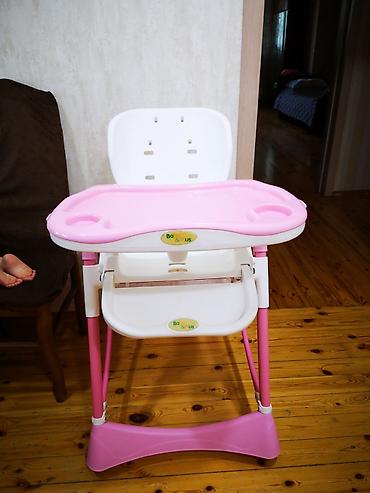 plus maşın: Uşaq yemək stulu – Baby Plus Yeni kimi bir veziyyetdesir - Rəng — 1